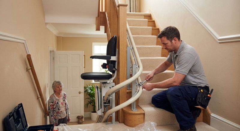 Mobility Lift Installation in Rockwall, TX