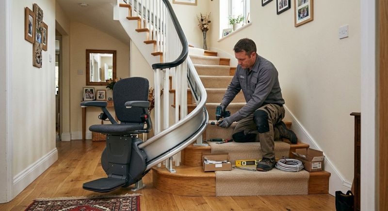 Staircase Lift Installation in Dallas, TX